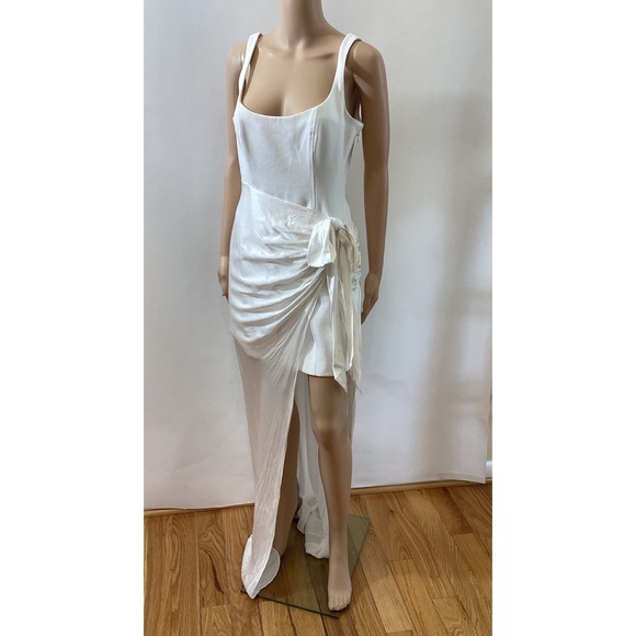 cinq a sept | Dresses | Cinq A Sept Marian Draped Gown Sz | Poshmark